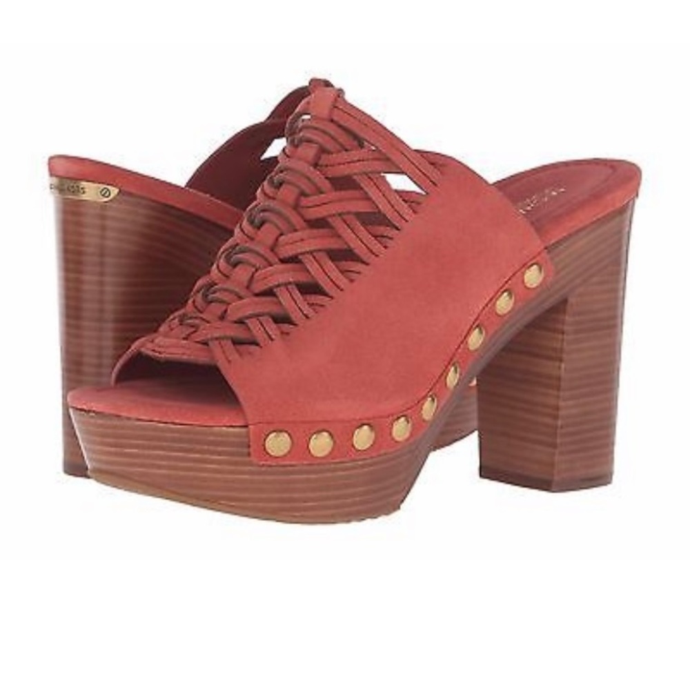 Michael Kors Westley Mule 8.5 Cinnamon